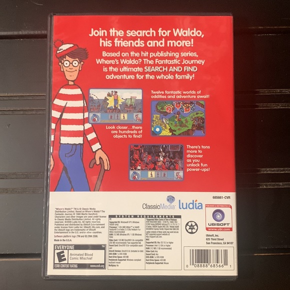 10 for $10💿Where’s Waldo “The Fantastic Journey” - Picture 2 of 2